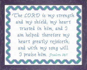 My Strength My Shield - Psalm 28:7